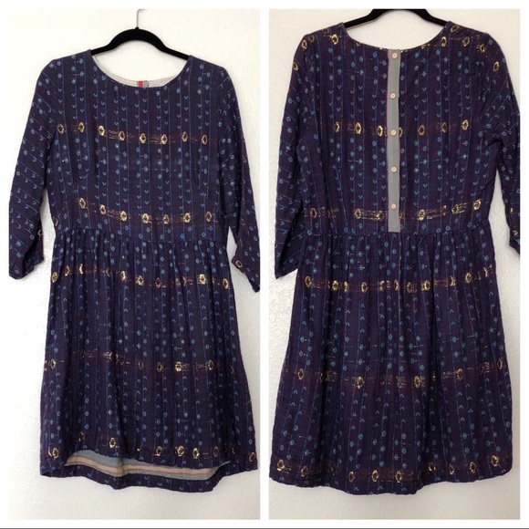 ✨SOLD✨ Ace & Jig Chalet Dress in Royal - Picture 5 of 6